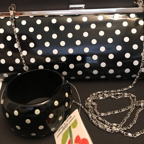 Polka Dot Purse/Bangle Set - Picture 2 of 14